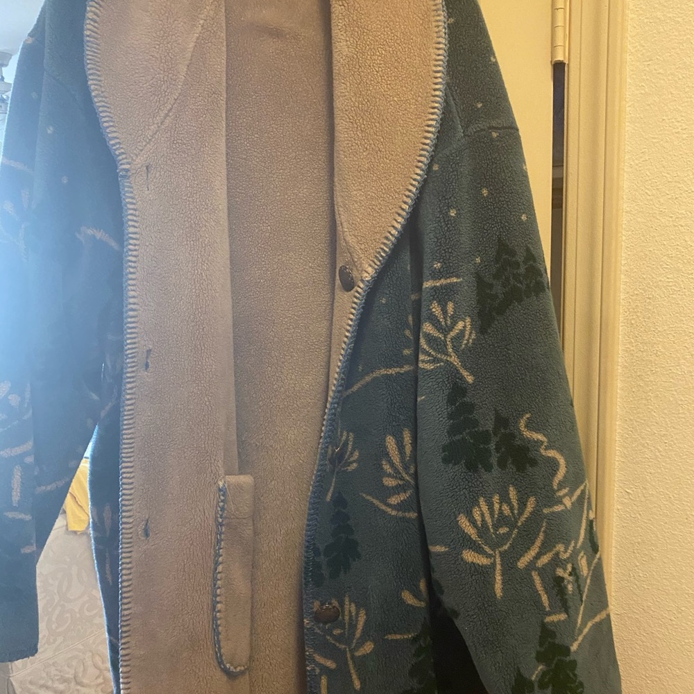 Denali Blanket coat reversible all original button